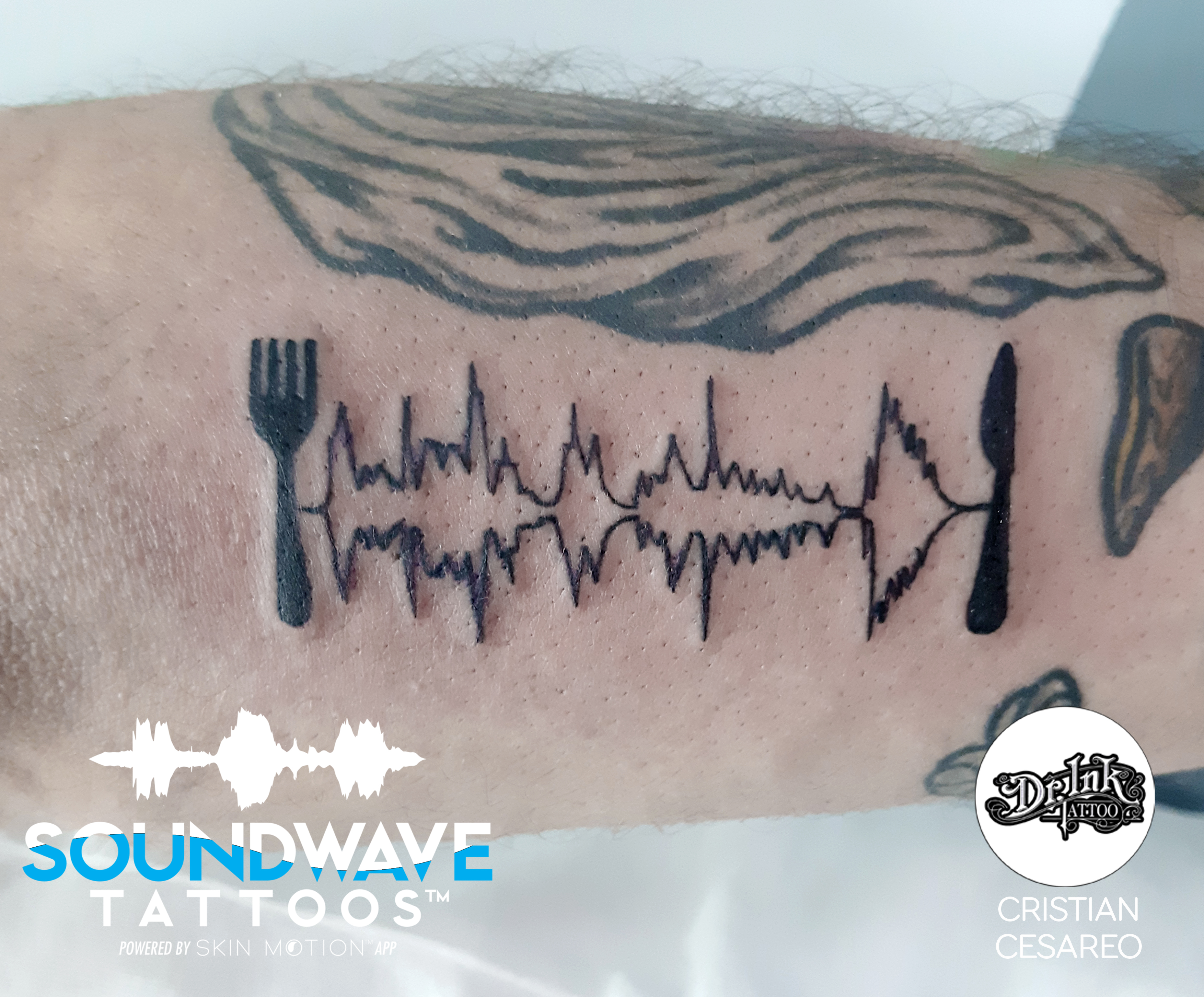 SoundWave Tattoo | Tatuaggi Sonori | Dr. Ink Studio